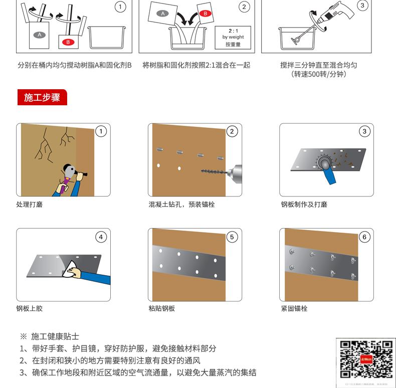 包钢掇刀粘钢加固施工过程